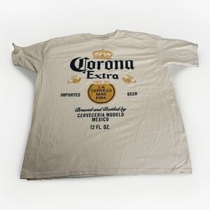 Corona Extra Men's‎ Graphic Logo T-Shirt Size 2XL